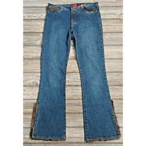 *Buffalo David Bitton Jeans Fur Trim Women's Jeans Size 28